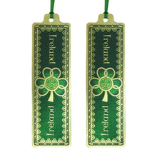 Load image into Gallery viewer, Shamrock Spiral Bookmark