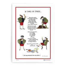 Load image into Gallery viewer, In Times of Stress Cotton Tea Towel
