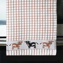 Load image into Gallery viewer, Packs of Poli-Dri Cows Cotton Tea Towel