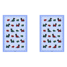 Load image into Gallery viewer, Scottie &amp; Westie Tea Towel
