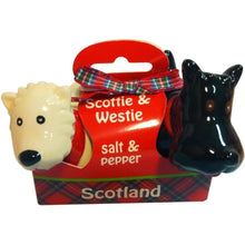 Load image into Gallery viewer, Scottie &amp; Westie Salt &amp; Pepper