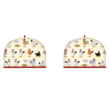 Load image into Gallery viewer, Farmhouse Chicken Tea Cosy - Insulated Cotton