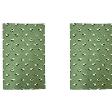 Load image into Gallery viewer, Packs of Fluffy Flock Green Irish Sheep Cotton Tea Towel