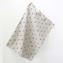 Load image into Gallery viewer, Packs of Bee Happy Whimsical Bee Cotton Tea Towel