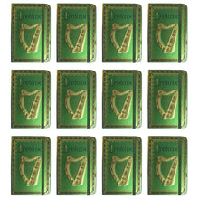 Load image into Gallery viewer, Irish Harp Green Notebook