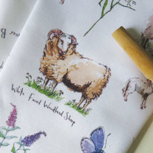 Load image into Gallery viewer, Out In The Fields Tea Towel