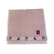 Load image into Gallery viewer, Packs of Poli-Dri Santa Cotton Tea Towel