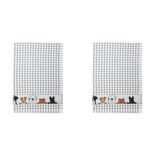 Load image into Gallery viewer, Packs of Poli-Dri Dogs Cotton Tea Towel