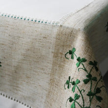 Load image into Gallery viewer, Packs of Linen of Kinsale Shamrock Table Runner 14x54 Inches Linen