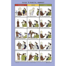Load image into Gallery viewer, Tottering Guide to Marital Harmony Tea Towel