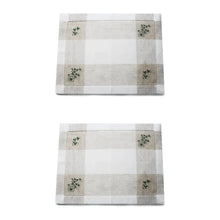 Load image into Gallery viewer, Packs of Kinsale Shamrock Embroidered Placemats Set