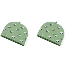 Load image into Gallery viewer, Fluffy Flock Green, Quilted Tea Cozy