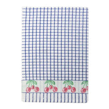 Load image into Gallery viewer, Packs of Poli-Dri Cherries Cotton Tea Towel