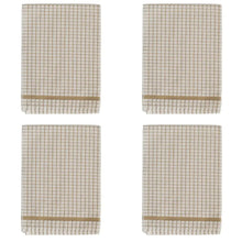 Load image into Gallery viewer, Packs of Poli-Dri Beige Cotton Tea Towel