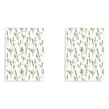 Load image into Gallery viewer, Packs of Lavare Lavender Cotton Tea Towel 30x19 Inches