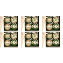 Load image into Gallery viewer, Irish Shamrock Designed Christmas Baubles Set of 4