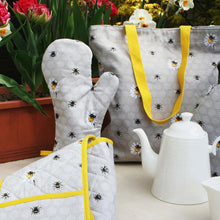 Load image into Gallery viewer, Packs of Bee Happy Whimsical Bee Cotton Gauntlet