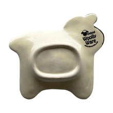 Load image into Gallery viewer, Hand Painted Ceramic Wooly Teabag Holder