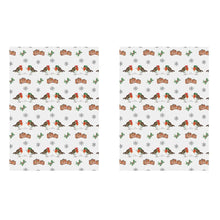 Load image into Gallery viewer, Home for Christmas Cotton Tea Towel