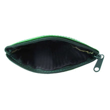 Load image into Gallery viewer, Leather Shamrock Coin Purse