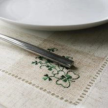 Load image into Gallery viewer, Packs of Kinsale Shamrock Embroidered Placemats Set