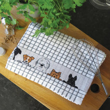 Load image into Gallery viewer, Packs of Poli-Dri Dogs Cotton Tea Towel