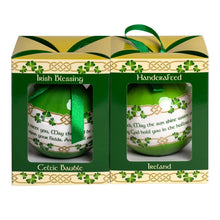 Load image into Gallery viewer, Irish Blessing Christmas Tree Bauble Ornament