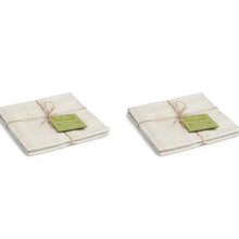 Load image into Gallery viewer, Celtic Natural Linen Tea Towel-Set of 2