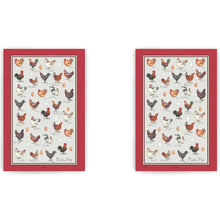 Load image into Gallery viewer, Chicken &amp; Egg Tea Towel