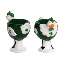 Load image into Gallery viewer, Irish Ceramic Egg Cups Set of 2