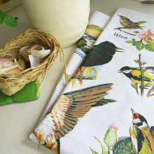 Load image into Gallery viewer, Packs of British Birds Tea Towel 100% Cotton