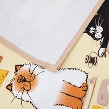 Load image into Gallery viewer, When The Cat's Away Cotton Tea Towel