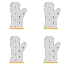 Load image into Gallery viewer, Packs of Bee Happy Whimsical Bee Cotton Gauntlet