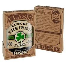 Load image into Gallery viewer, Irish Flask - Luck of the Irish