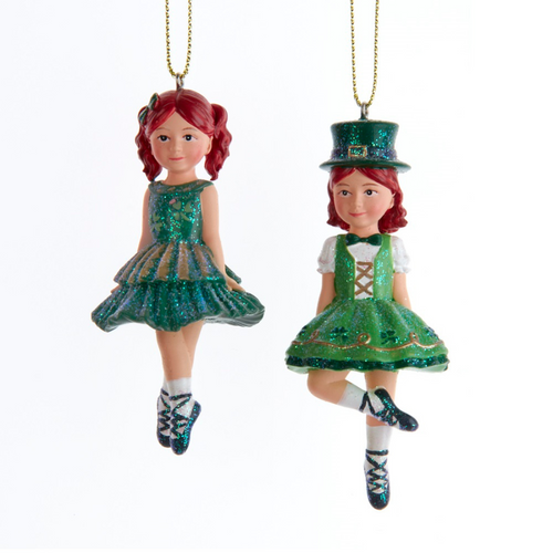 Irish Dancing Girls Set Of 2