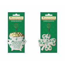 Load image into Gallery viewer, Irish Hanging Decoration - Clover &amp; Crock of Gold