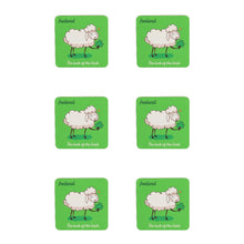 Load image into Gallery viewer, Shenanigan Sheep 6-Piece Coaster Set