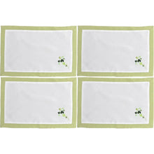 Load image into Gallery viewer, Packs of 40 Shades of Green Irish Shamrock Placemat Set