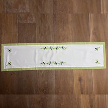 Load image into Gallery viewer, Packs of 40 Shades of Green Shamrock Table Runner 14x54