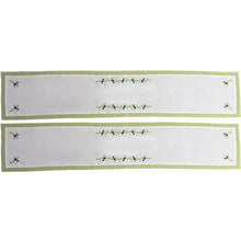 Load image into Gallery viewer, Packs of 40 Shades of Green Shamrock Table Runner 14x72