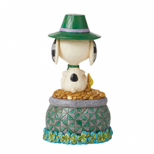 Load image into Gallery viewer, Snoopy On Pot Of Gold By Jim Shore