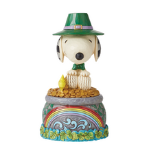 Load image into Gallery viewer, Snoopy On Pot Of Gold By Jim Shore