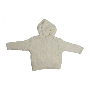 Baby Aran Zip Sweater
