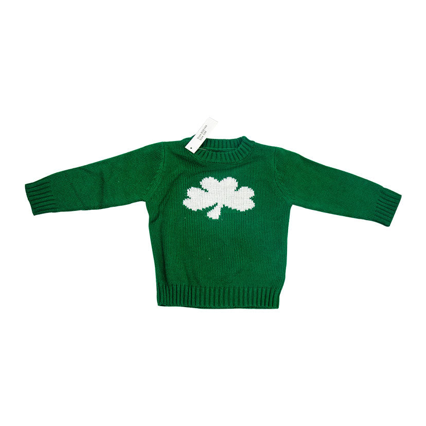 Green Shamrock Sweater