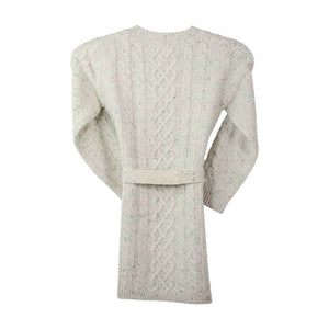 Aran Tweed Knit Dress