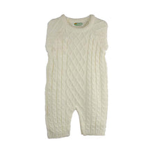 Load image into Gallery viewer, Aran Knitted 1 Piece Suit/romper