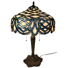 Load image into Gallery viewer, Jeweled Celtic Tiffany Styled Lamp