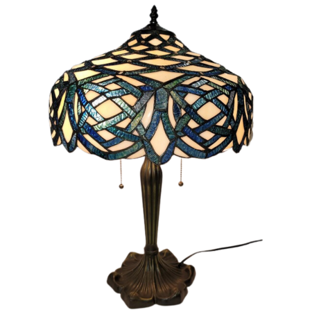 Jeweled Celtic Tiffany Styled Lamp