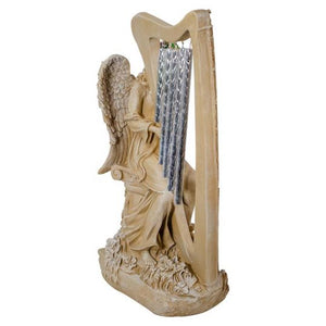 Angel With Harp Windchime