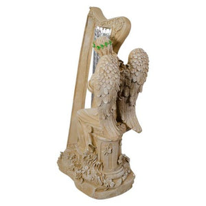Angel With Harp Windchime
